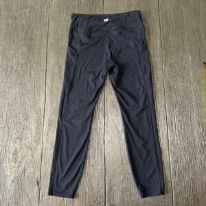 Vuori Women’s Stride Performance Side Pocket Navy Blue Leggings Pants Sz M